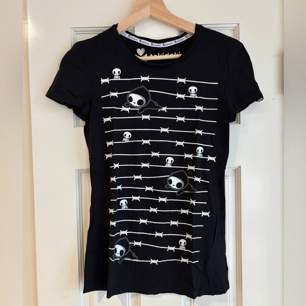 Tokidoki Skull vintage rare tshirt - Picture 1 of 2